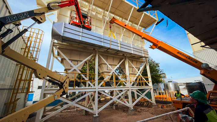 Montaje e instalacion de canastillas con venturi y bolsas filtrantes