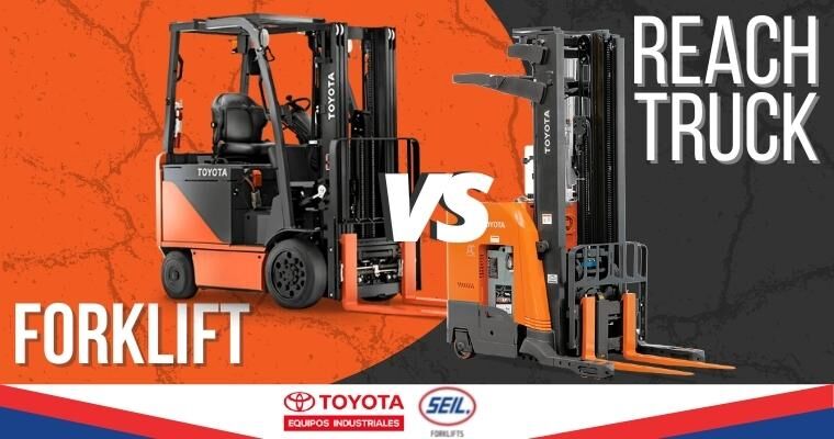 Reach Truck vs Contrabalanceados ¿Cuál es mejor para ti?